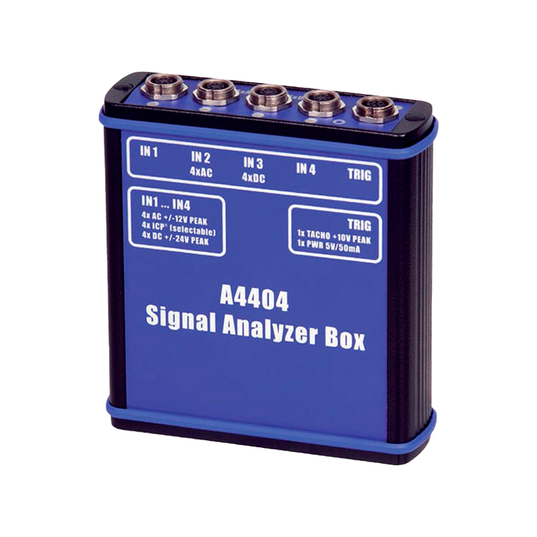 A4404 SAB - Analizador de Vibraciones Portátil de 4 Canales